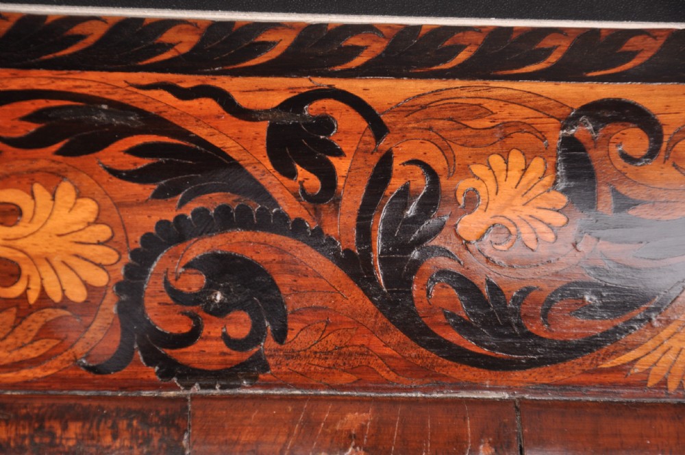 17th Century Walnut & Marquetry Mirror View IV