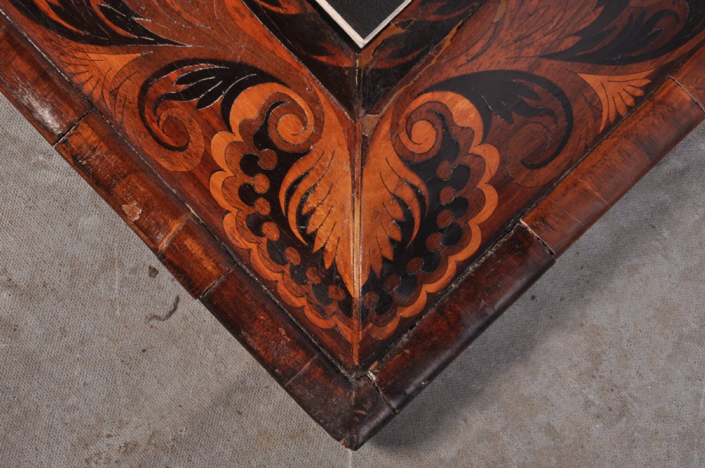 17th Century Walnut & Marquetry Mirror View V