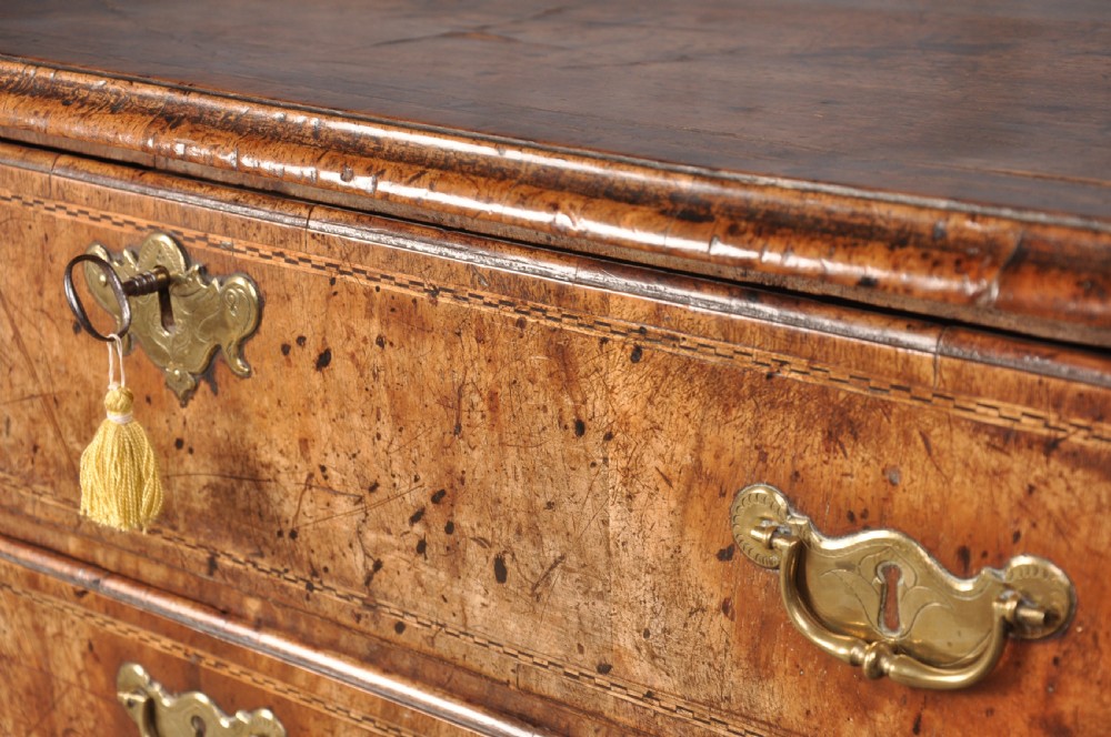 Fine Early 18th Century Walnut Lowboy View II