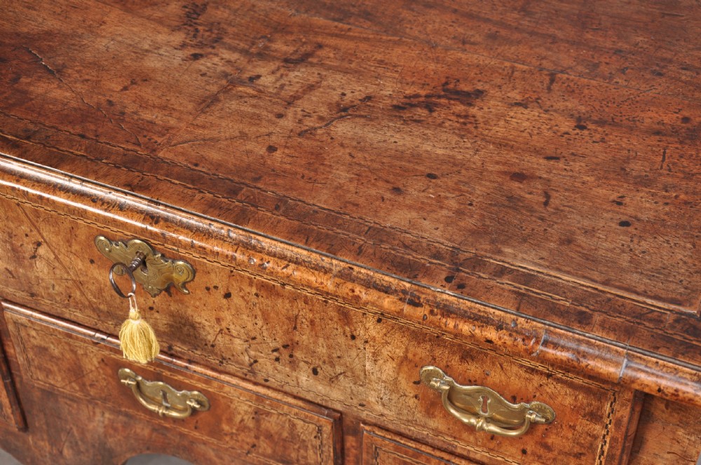 Fine Early 18th Century Walnut Lowboy View V