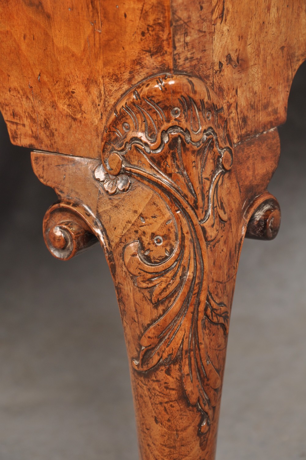 Fine 18th Century Walnut Lowboy View V