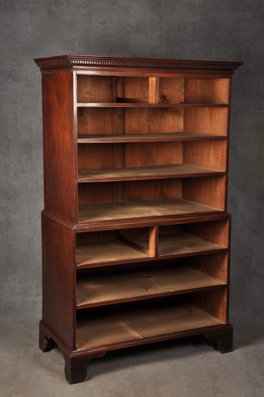 18th Century Mahogany Tallboy View IX