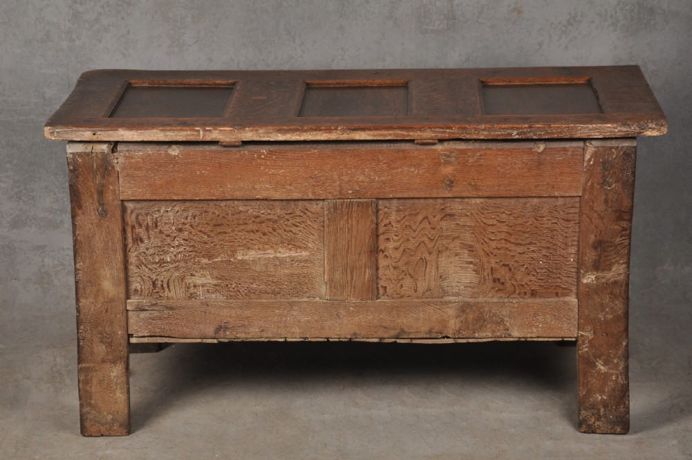 Small 17th Century Oak Coffer  View XI