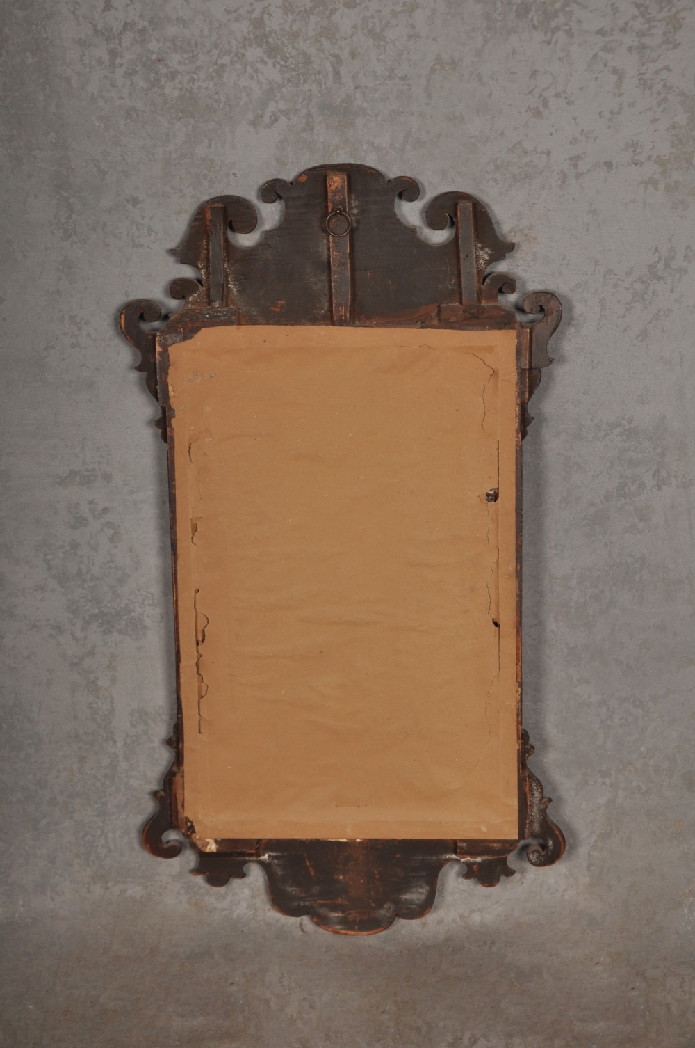 Small 18th Century Mahogany Chippendale Mirror View IV