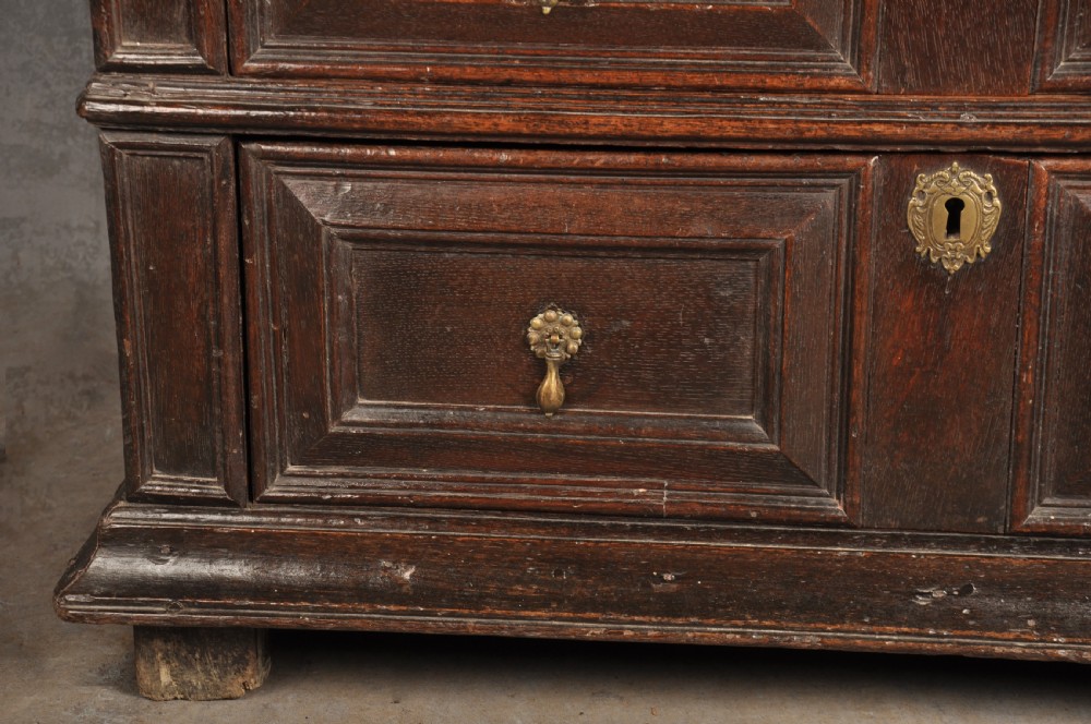 Charles II Oak Chest Of Drawers View III