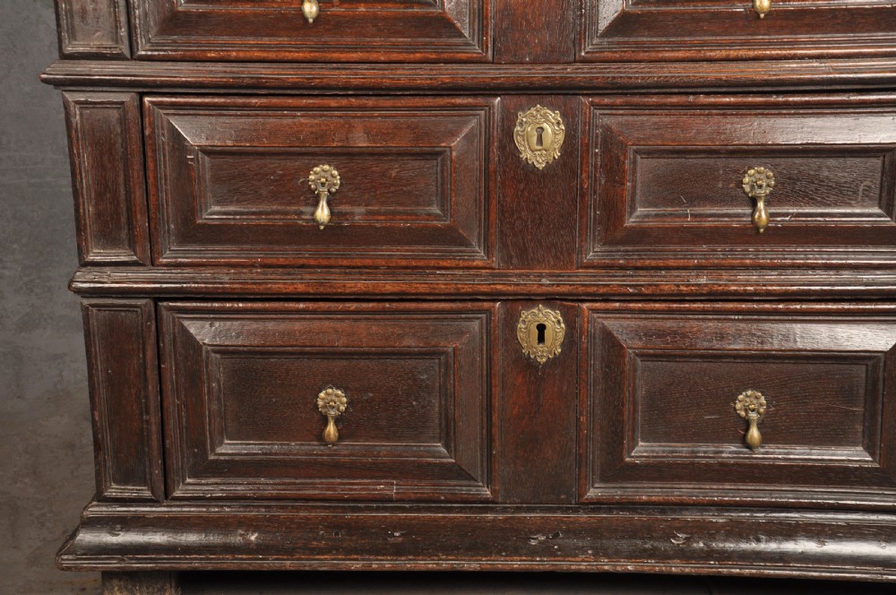 Charles II Oak Chest Of Drawers View IV