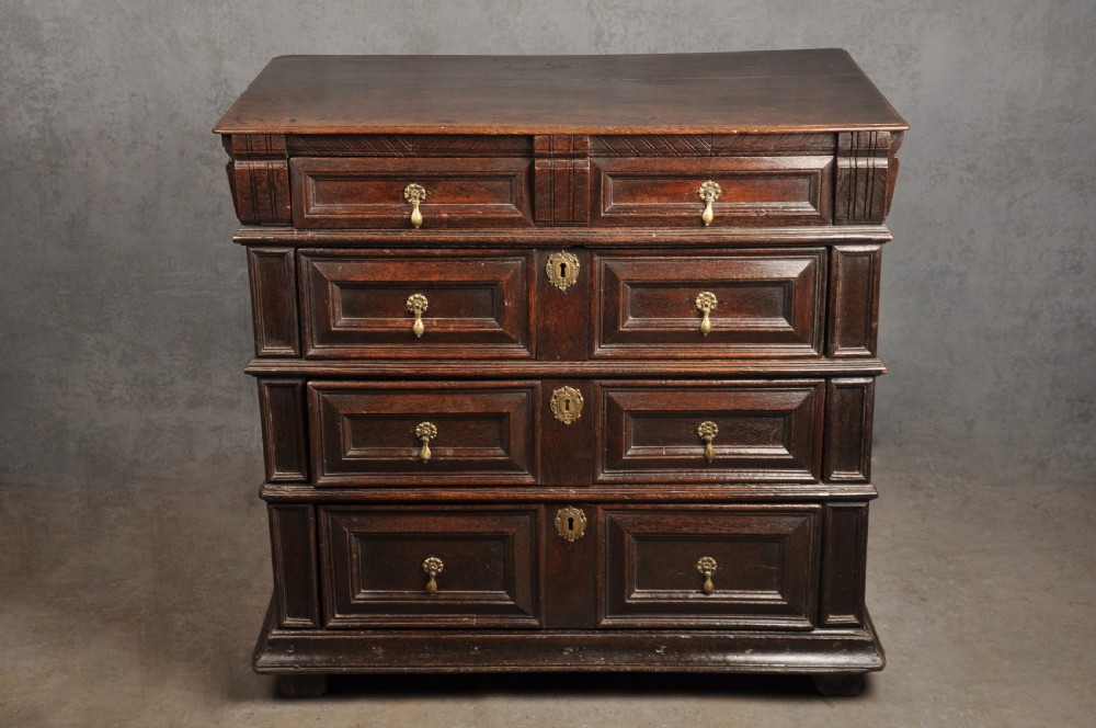 Charles II Oak Chest Of Drawers View VII
