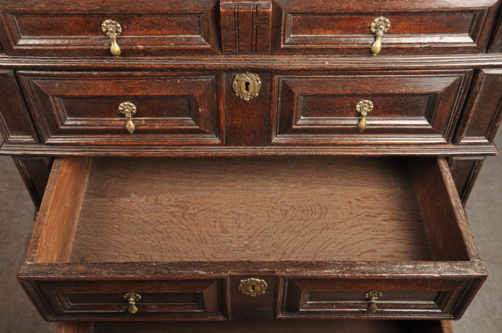 Charles II Oak Chest Of Drawers View IX