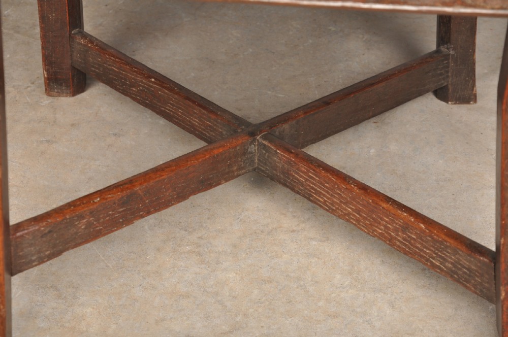 Fine 18th Century Oak Corner Chair View VIII