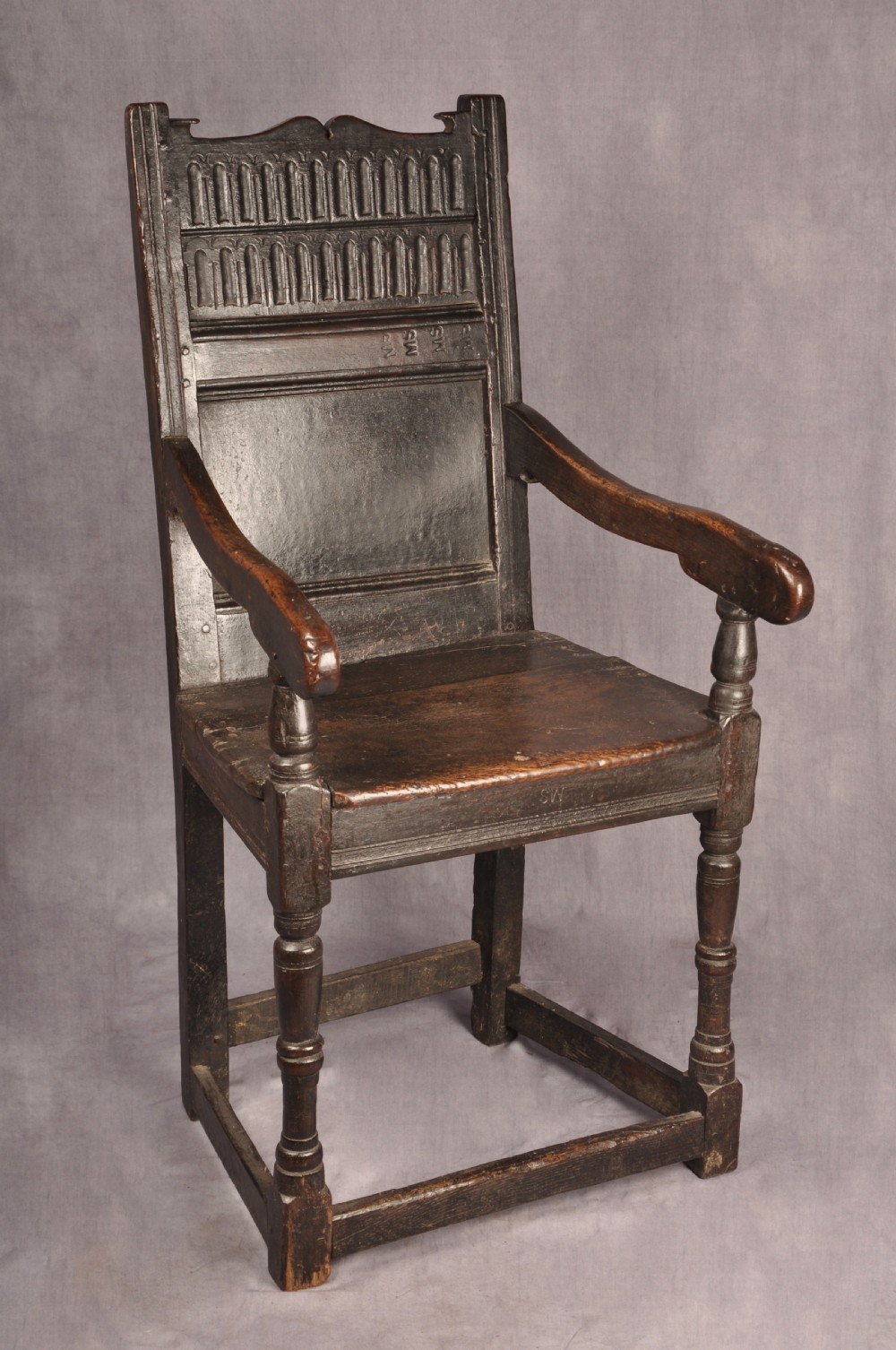 17th Century Oak Wainscot Chair