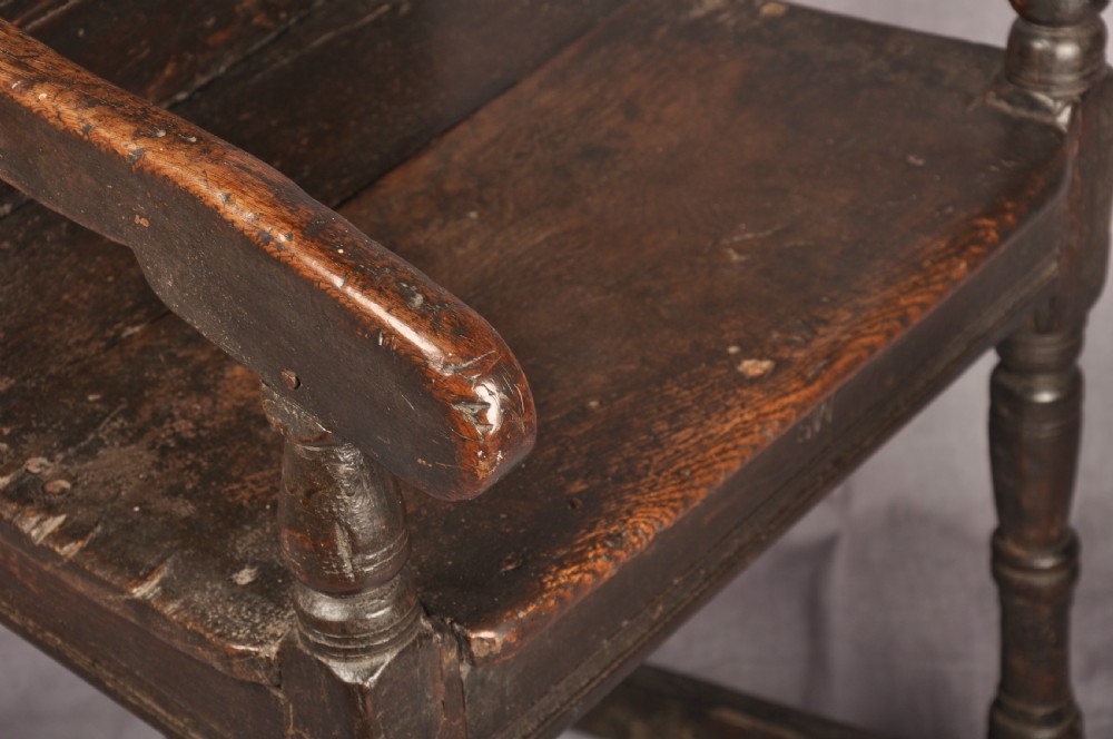 17th Century Oak Wainscot Chair View VI