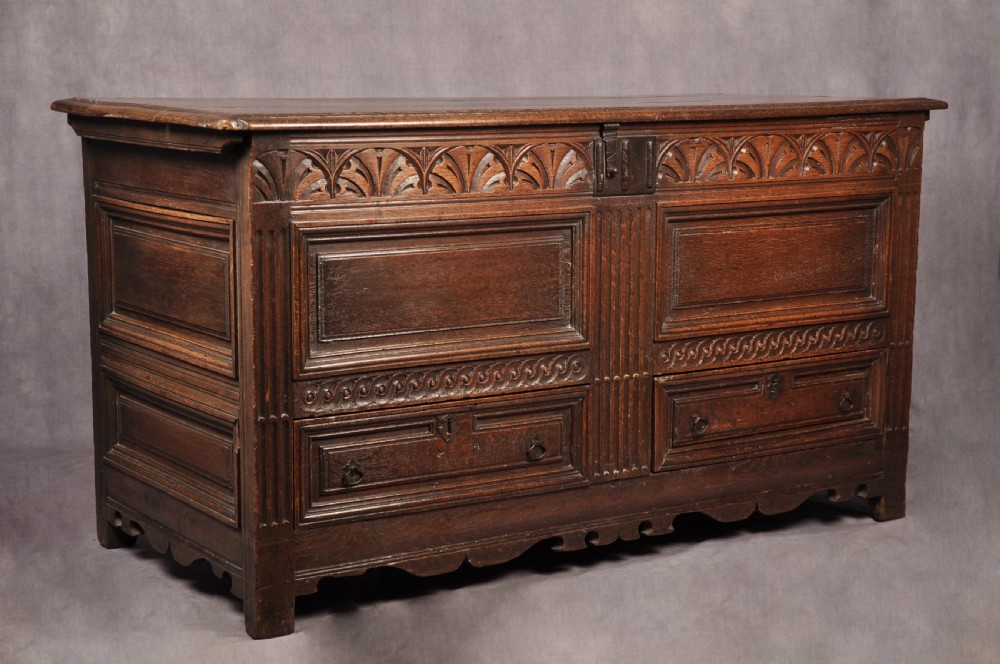 17th Century Oak Coffer