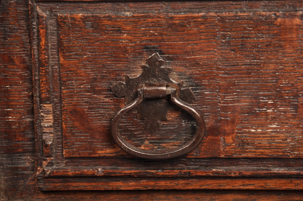 17th Century Oak Coffer View V