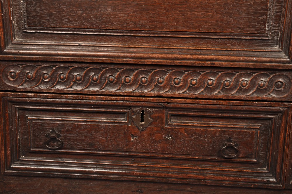 17th Century Oak Coffer View XIV