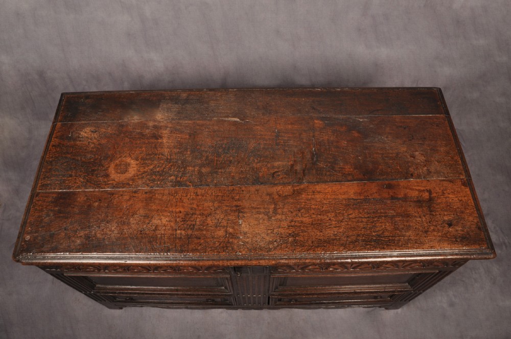 17th Century Oak Coffer View XV