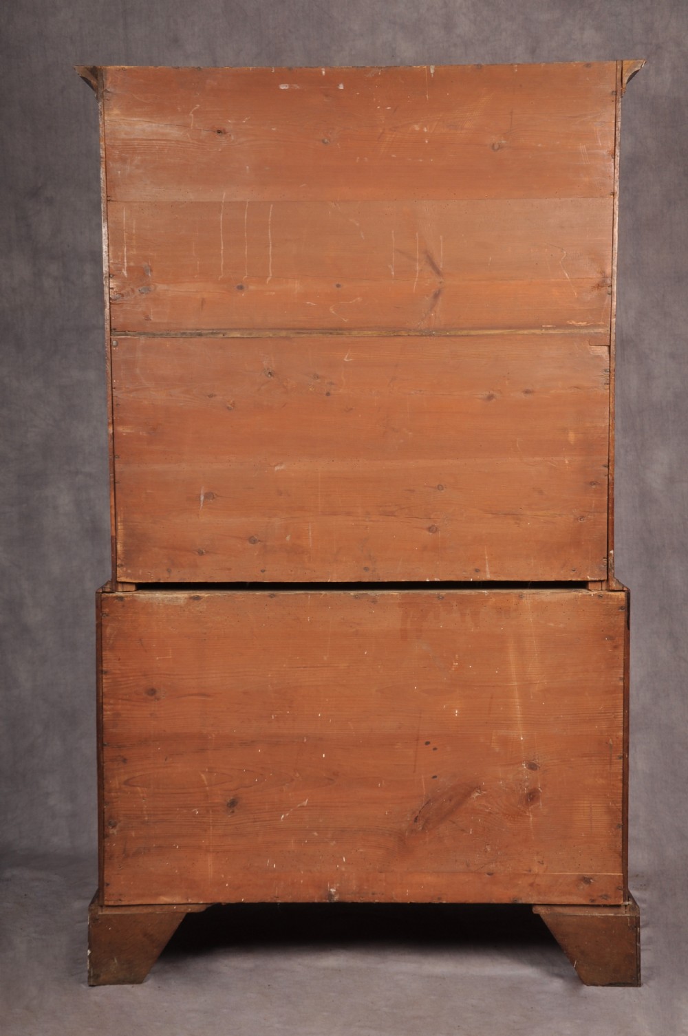 18th Century Mahogany Secretaire Tallboy View XVIII