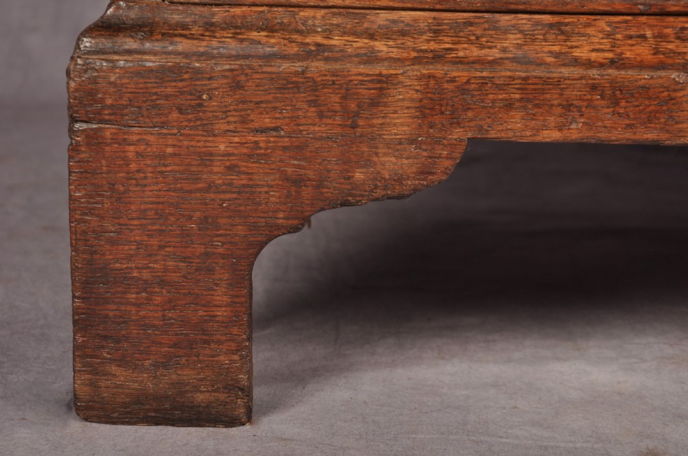 Small Early 18th Century Oak Bureau View V