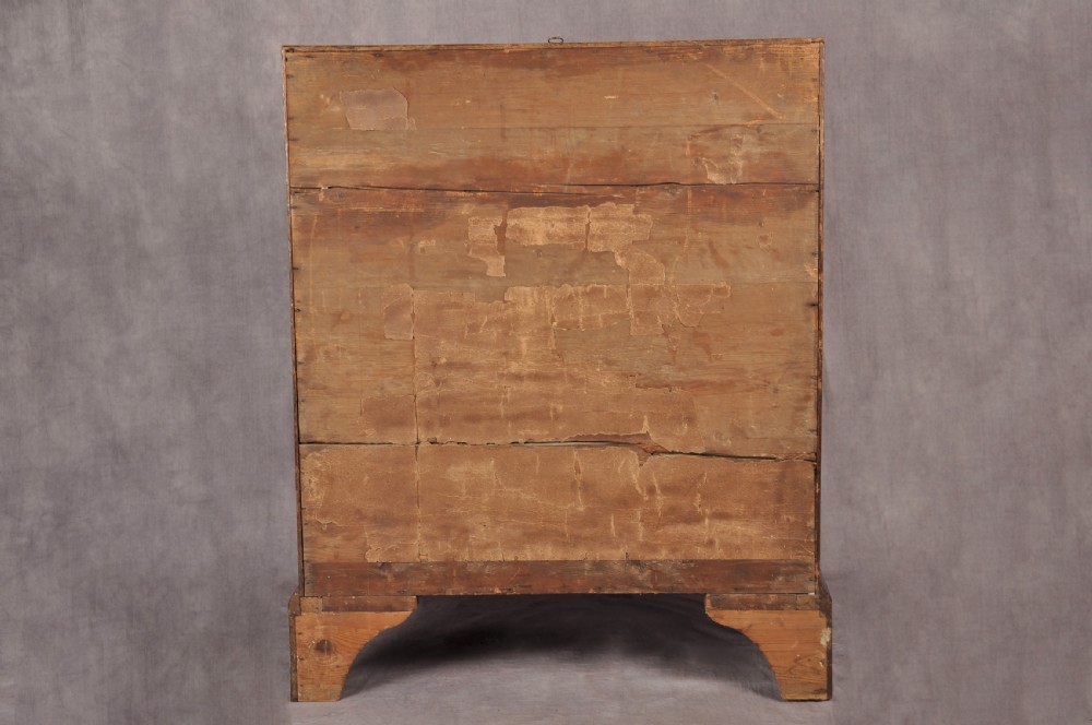 Small Early 18th Century Oak Bureau View XIII