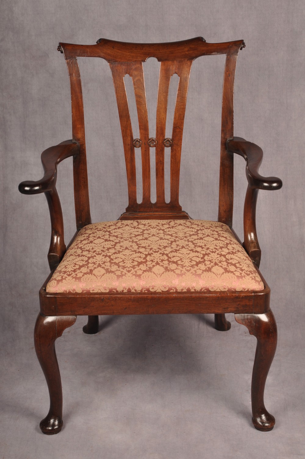 George II Mahogany Armchair