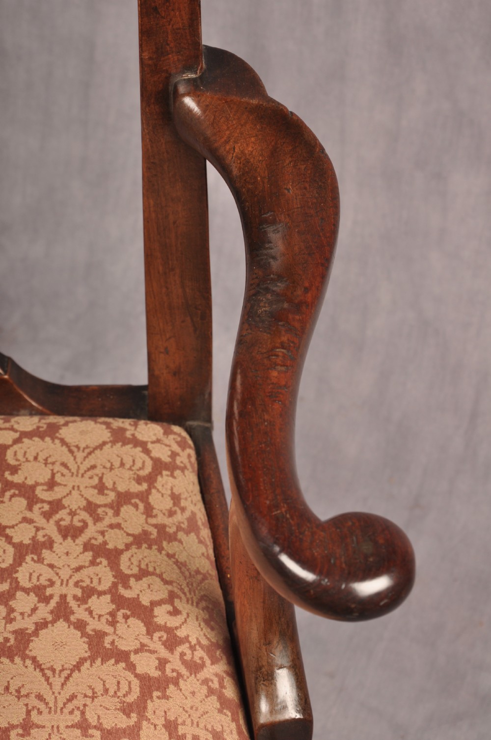 George II Mahogany Armchair View IV