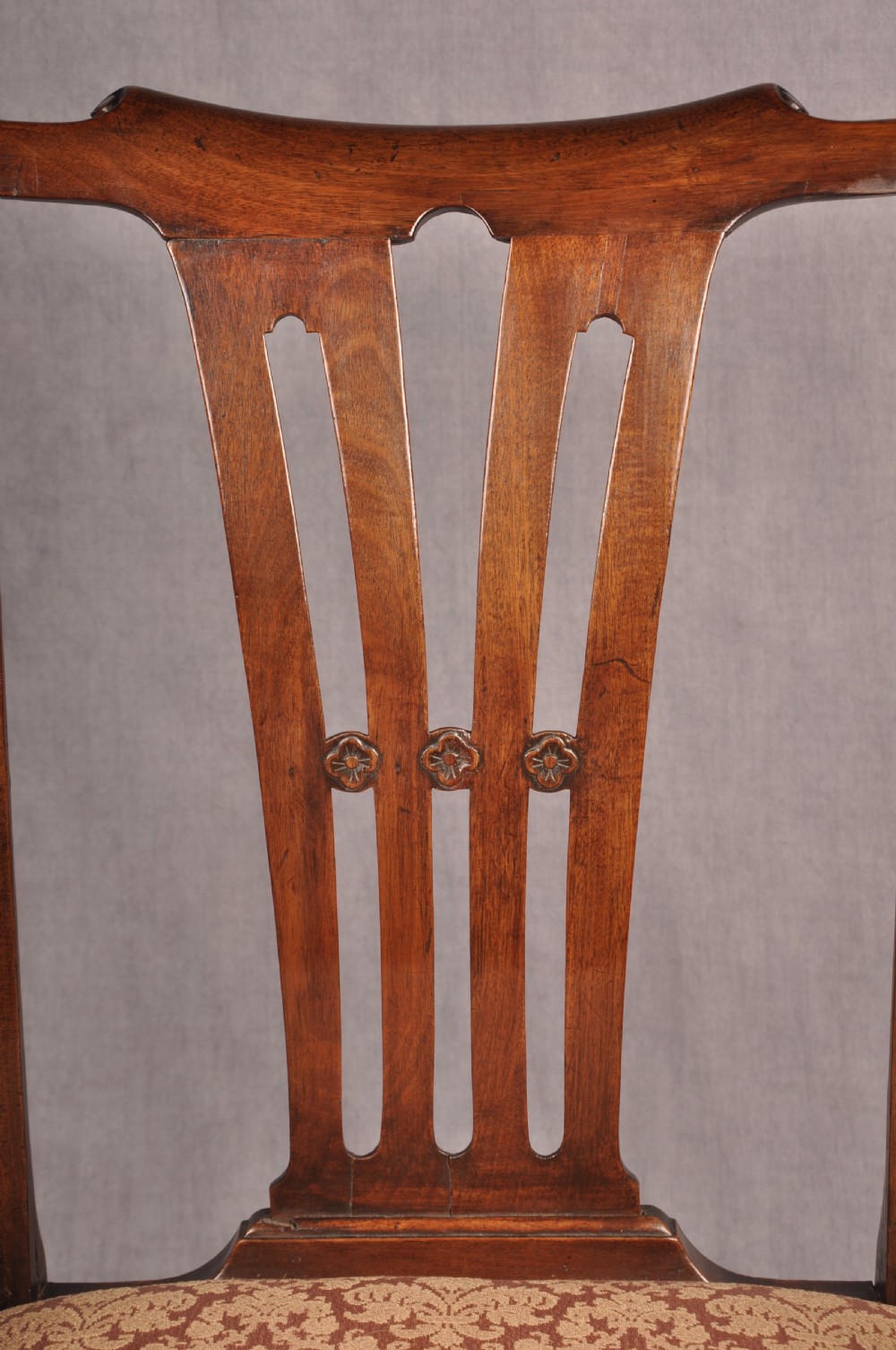 George II Mahogany Armchair View VI