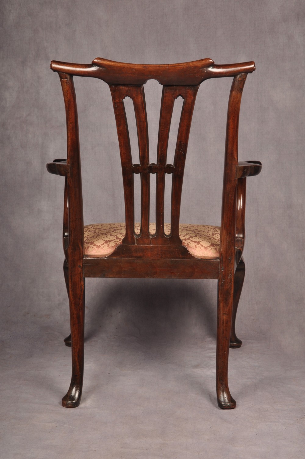 George II Mahogany Armchair View XII