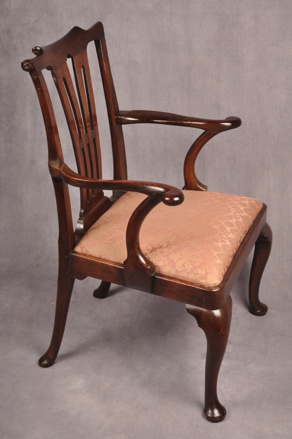 George II Mahogany Armchair View XIII