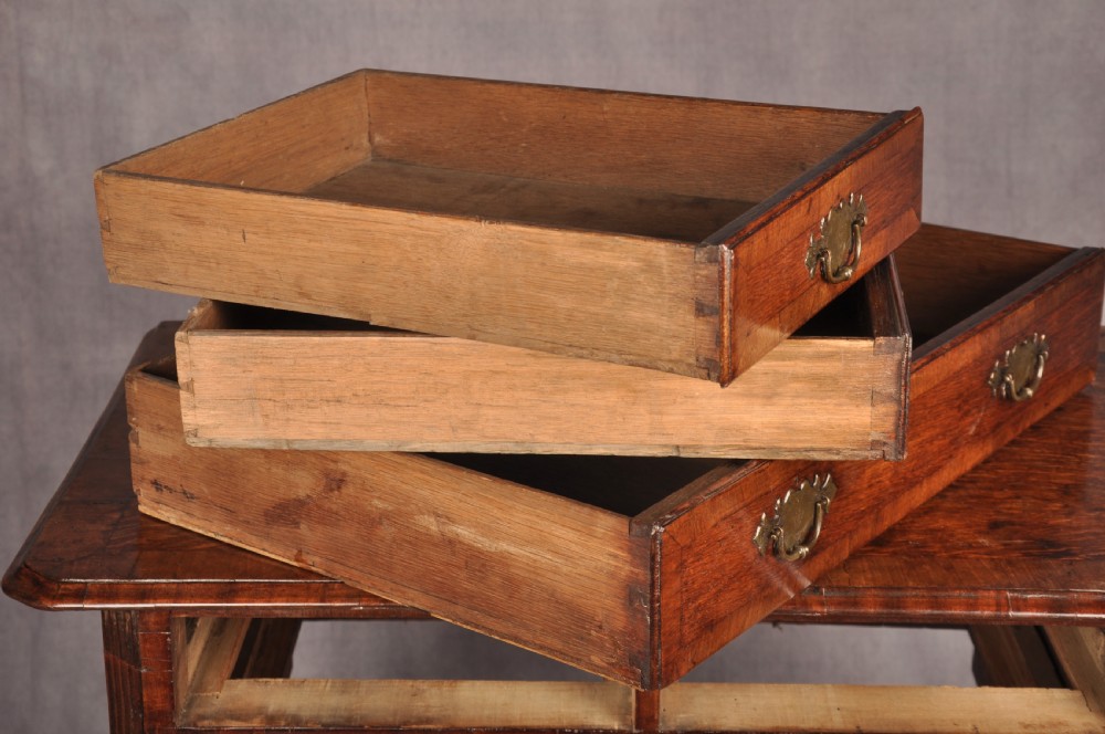 Fine George I Oak Lowboy View VI