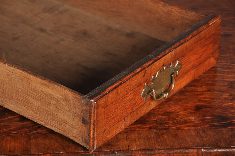 Fine George I Oak Lowboy View VII