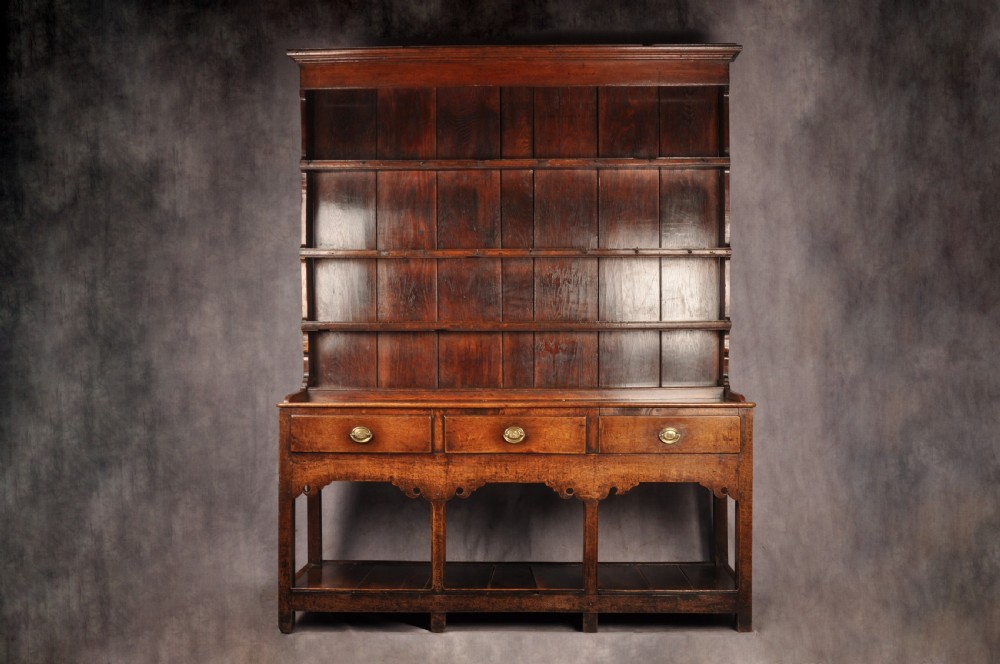 18th Century Welsh Oak Dresser 