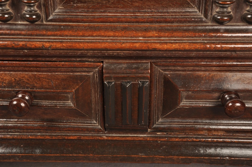17th Century Oak Mule Kist View VI