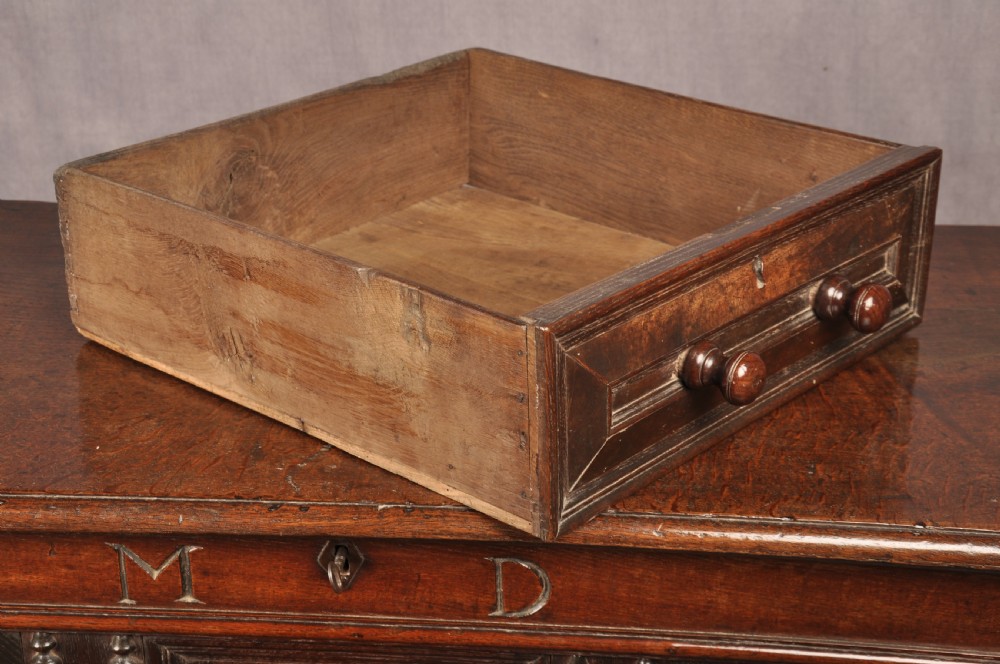 17th Century Oak Mule Kist View VII