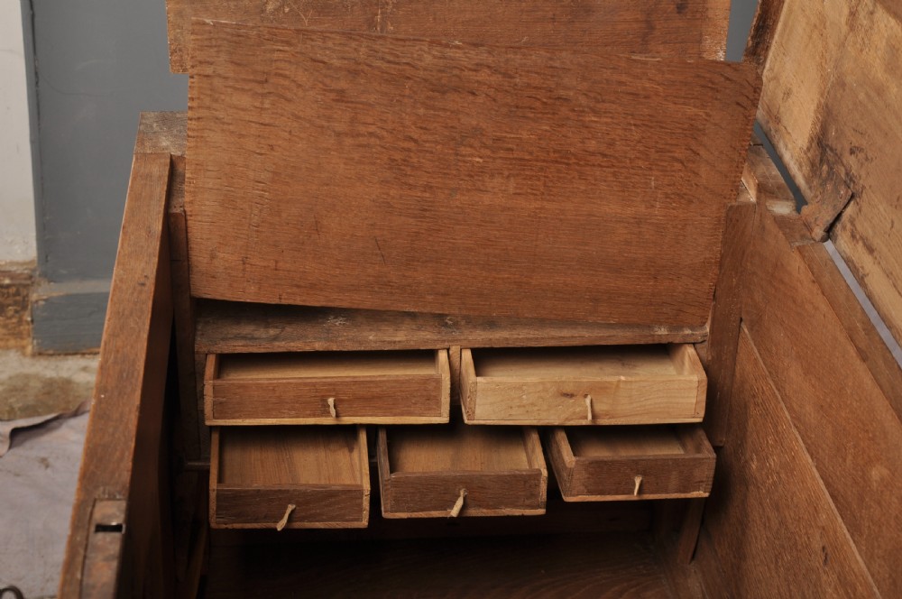 17th Century Oak Mule Kist View XIV