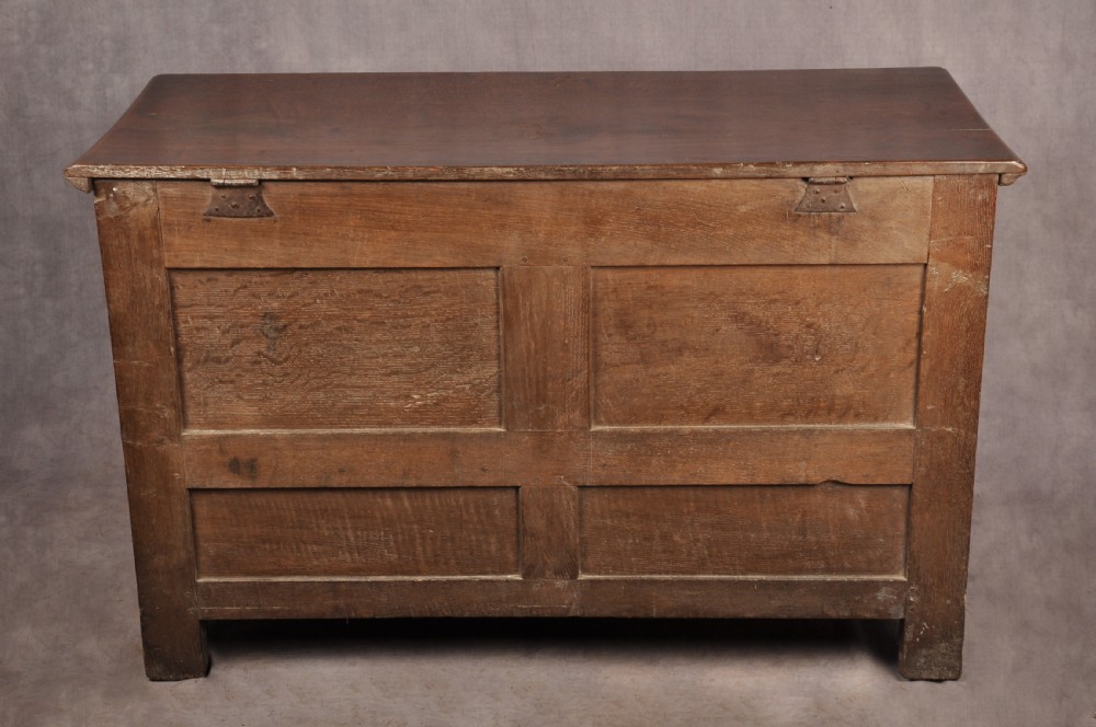 17th Century Oak Mule Kist View XVIII