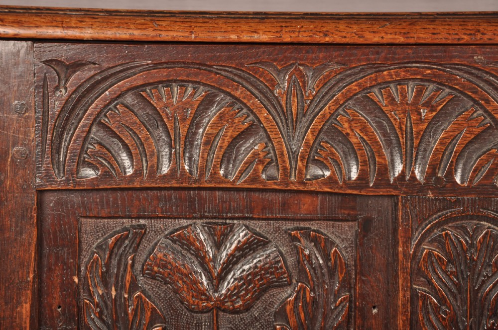 17th century Oak Coffer  View II