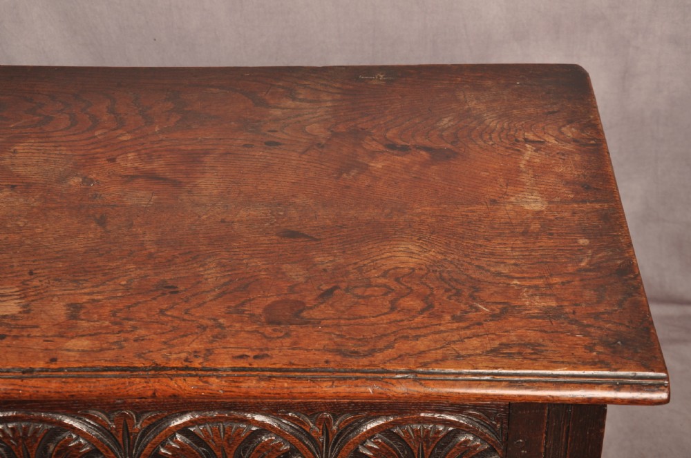 17th century Oak Coffer  View X
