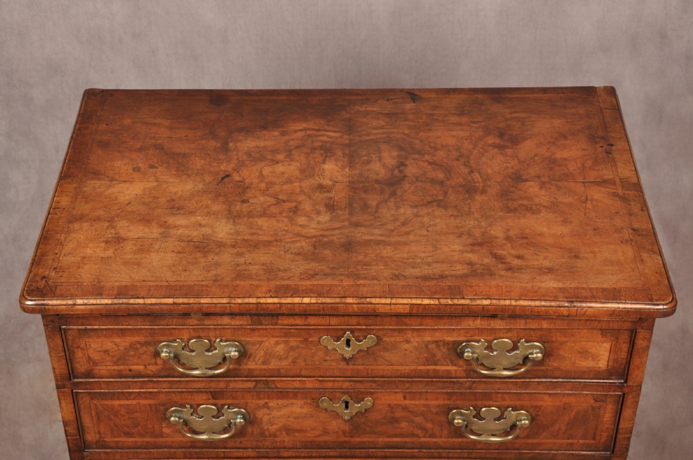 Small 18th Century Walnut Chest Of Drawers  View V