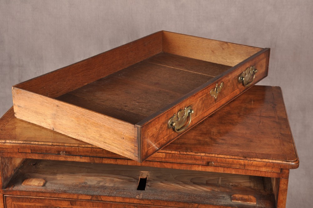 Small 18th Century Walnut Chest Of Drawers  View X