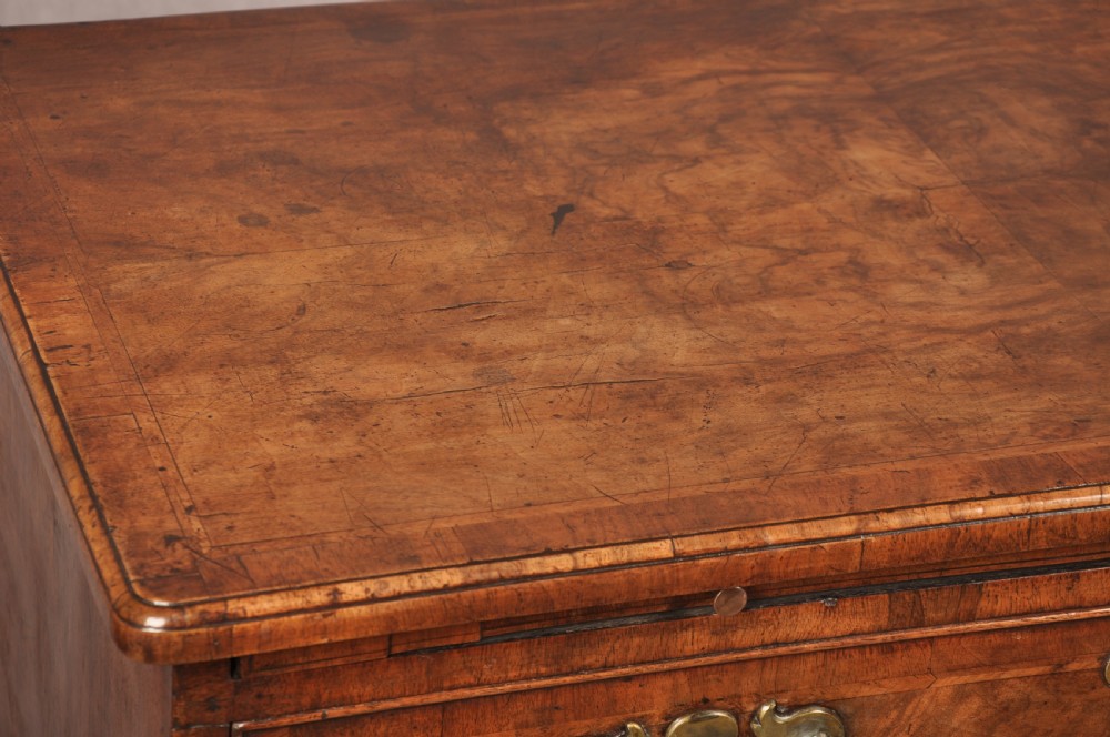 Small 18th Century Walnut Chest Of Drawers  View XIV