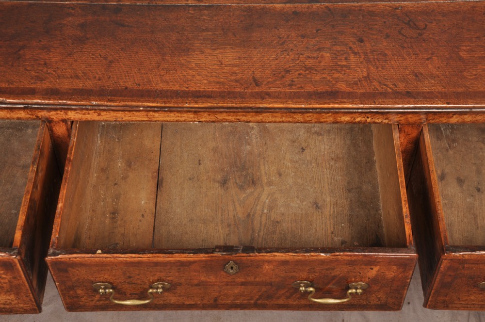  Mid 18th Century Oak Dresser Base View XI