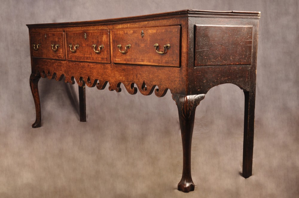  Mid 18th Century Oak Dresser Base View XIV