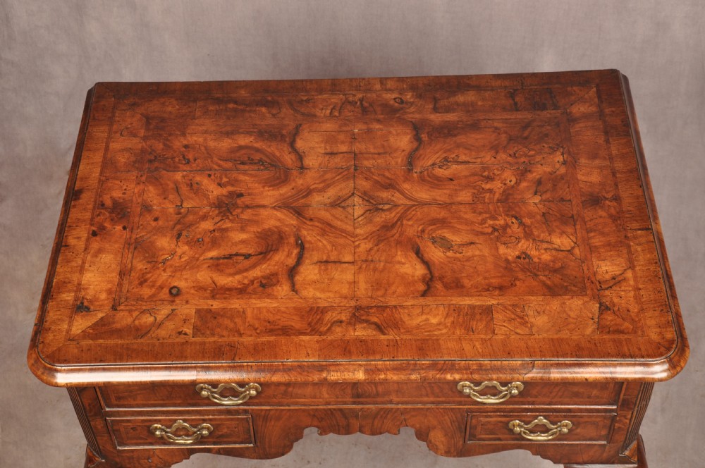 Fine Early 18th Century Walnut Side Table / Lowboy  View II