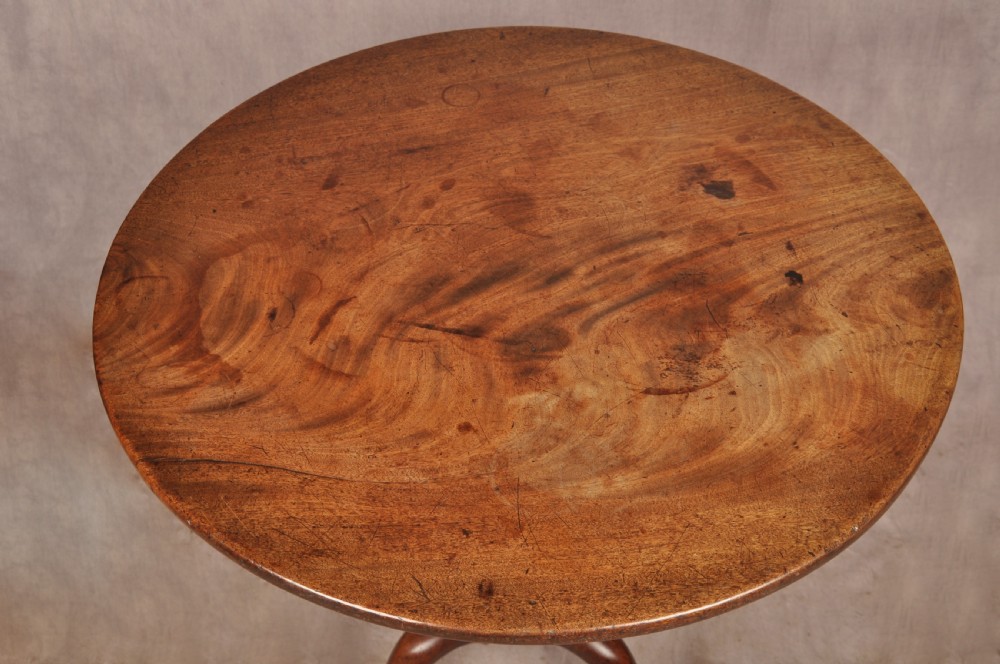 Fine 18th Century Mahogany Tripod Table View III