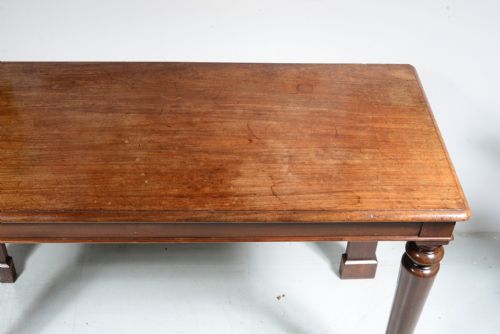 A WILLIAM IV MAHOGANY COUNTRY HOUSE SERVING HALL CONSOLE TABLE C1835 - ADDITIONAL PHOTO 2
