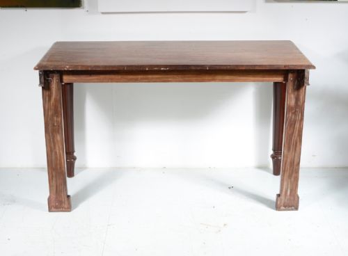 A WILLIAM IV MAHOGANY COUNTRY HOUSE SERVING HALL CONSOLE TABLE C1835 - ADDITIONAL PHOTO 3