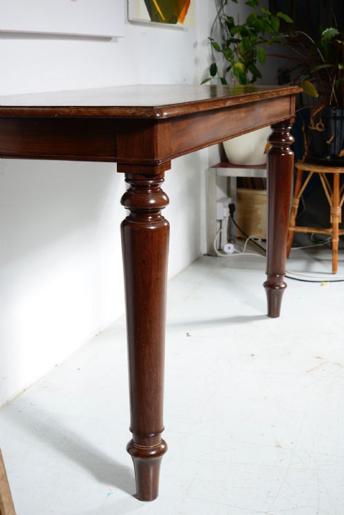 A WILLIAM IV MAHOGANY COUNTRY HOUSE SERVING HALL CONSOLE TABLE C1835 - ADDITIONAL PHOTO 4