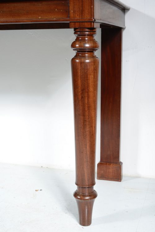 A WILLIAM IV MAHOGANY COUNTRY HOUSE SERVING HALL CONSOLE TABLE C1835 - ADDITIONAL PHOTO 5