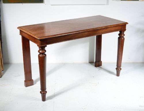 A WILLIAM IV MAHOGANY COUNTRY HOUSE SERVING HALL CONSOLE TABLE C1835 - ADDITIONAL PHOTO 8
