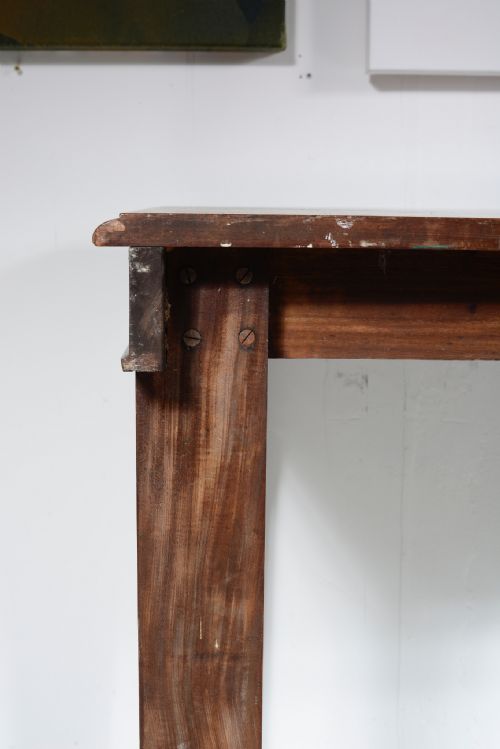 A WILLIAM IV MAHOGANY COUNTRY HOUSE SERVING HALL CONSOLE TABLE C1835 - ADDITIONAL PHOTO 12