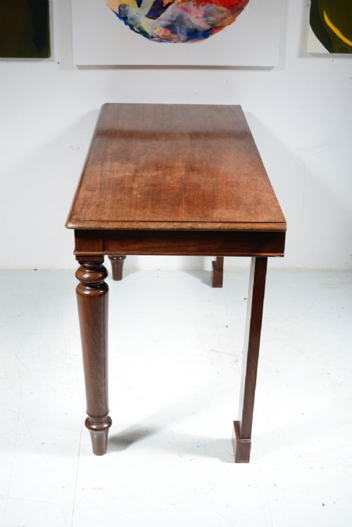 A WILLIAM IV MAHOGANY COUNTRY HOUSE SERVING HALL CONSOLE TABLE C1835 - ADDITIONAL PHOTO 13